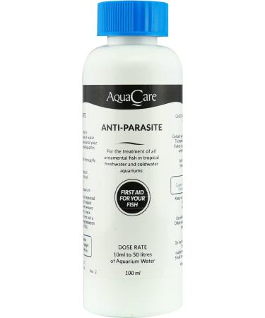AquaCare Anti-Parasite 100ml: Effective Solution for Fish Health | Shop Now - Buy Online on SooperMarket.com