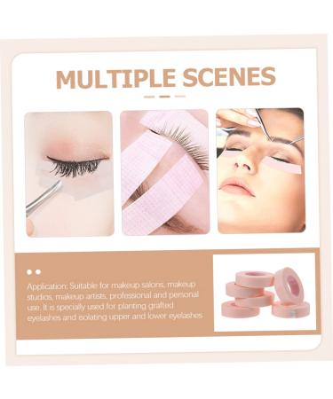 Angoily 6 Pcs Pink Eyelash Tape & Flex Tools for Lash Extensions | Double Sided Non-Woven Eyelid Tape | Shop Internationally - Buy Online on SooperMarket.com
