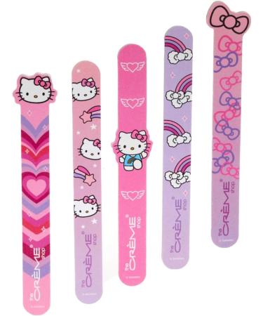 The Creme Shop x Hello Kitty Y2K Nail Files - Double-Sided Extra Fine Grit Set of 5 - Long-Lasting & Reusable for Perfect Shaping - Buy Online on SooperMarket.com