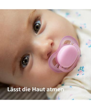 Philips Avent Ultra Air Pacifier 4-Pack - Light & Breathable - SCF376/15 - Blue/Gray Bear/Bird - 6 to 18 Months - Buy Online on SooperMarket.com