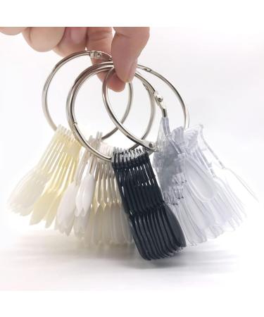 Mikinona 1 Set Demonstration Color Board Nail Art Tool Color Model Nail Color Display Tips Nail Polish Color Display Ring Nail Polish Rack Nail Color Display Sticks Manicure Tools Size 1 As Shown - Buy Online on SooperMarket.com