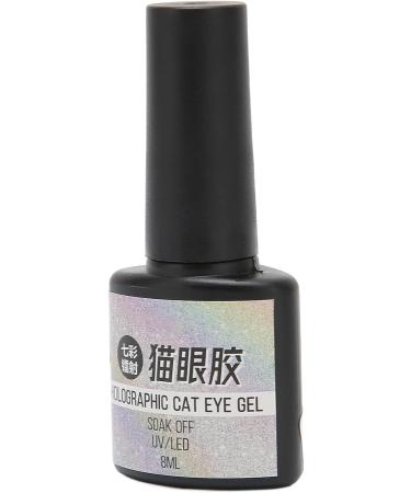 Holographic Nail Polish Glitter Nail Art Gel Color with Different Effect for Home Use in Salon 8ml - Buy Online on SooperMarket.com