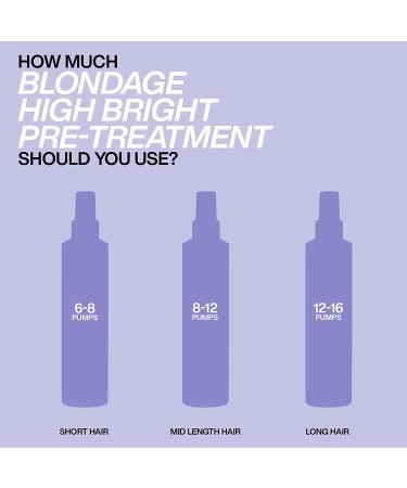 Redken Blondage High Bright Pre Treatment - Brightens Blonde Hair Instantly - Vitamin C Enhanced 8.5oz - Buy Online on SooperMarket.com