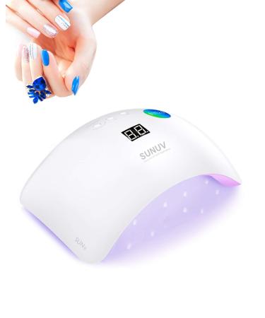 SUNUV SUN8 Pink Gel UV LED Nail Lamp 36W with Auto Sensor and 3 Timers - Buy Online on SooperMarket.com