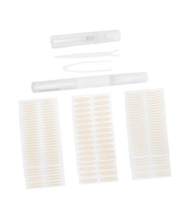 Angoily 1 Set Double Eyelid Sticker Set Stickers Heart Puff Makeup Invisible Eyelid Sticker Tool Simple