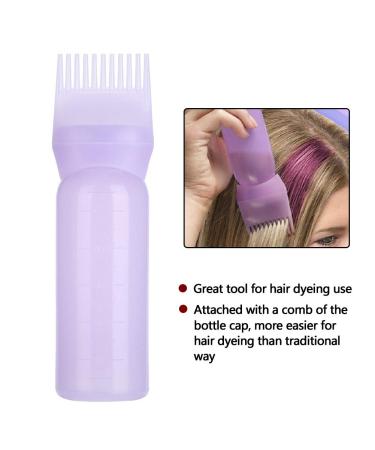 3 Colors Hair Dyeing Bottle Brush Shampoo Hair Colour Oil Comb Applicator Tool for Hair Dyeing Brush (blue) - Buy Online on SooperMarket.com