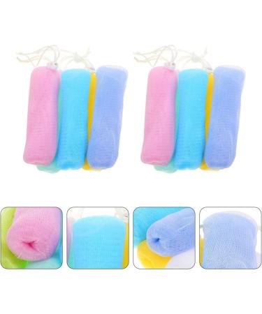 Mikinona 10pcs Foaming Soap Mesh Bag Soap Pouch Saver Soap Foaming Net Soap Sleeve Holder Soft Foam Net 14.5x5cm As Shown 1 - Buy Online on SooperMarket.com