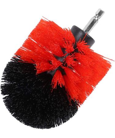 3pcs 3 Colors Drill Brush Replacement Power Scrubber Brush Electric Drill Kit for Bathroom Surfaces Tub Kitchen Shower and Sinks (Red) - Buy Online on SooperMarket.com