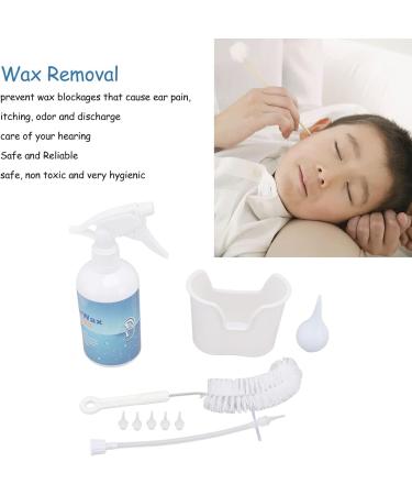 500ml Ear Washer Bottle System - Professional Ear Cleaning Kit for Effective Ear Wax Removal at Home - Buy Online on SooperMarket.com