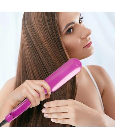 Naveso Crepe Iron for Hair | Adjustable Temperature Hair Crimper for Volume & Fluffy Hairstyles | 5 Heat Settings & Ceramic Plates - Buy Online on SooperMarket.com