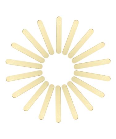 STOBOK 20pcs Ice Cream Stick Silicone Molds Popsicle Sticks for Crafts Jumbo Lollipop Diy Mold Giant Cake As Shown 7X1CM