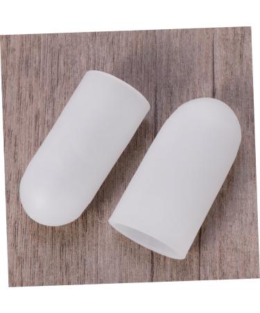 Gel Shoe Toe Protector - White Sleeve for Blisters and Eversion - Foot Cover Stickers for Ultimate Protection - Buy Online on SooperMarket.com