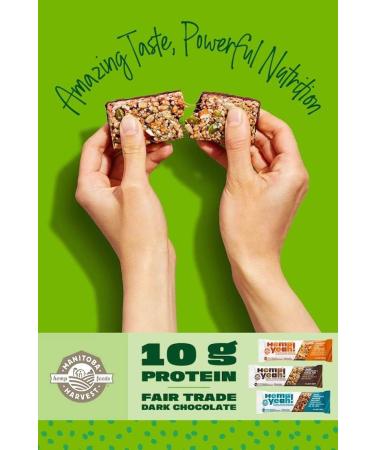 Manitoba Harvest Hemp Bar Dark Chocolate Cocoa Nibs 12x45g - Buy Online on SooperMarket.com