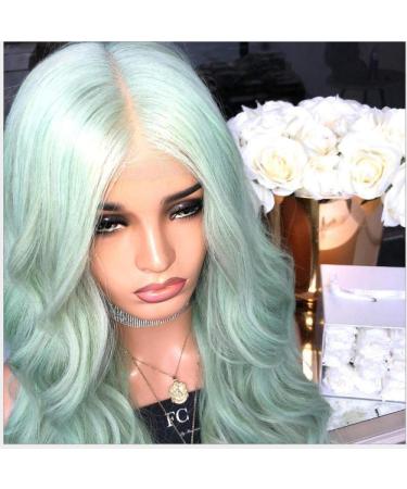 BGHJUE African Wig - Big Green Wave Lace Front Human Hair Wig | Pre Plucked Brazilian Straight Wig with Baby Hair - Buy Online on SooperMarket.com