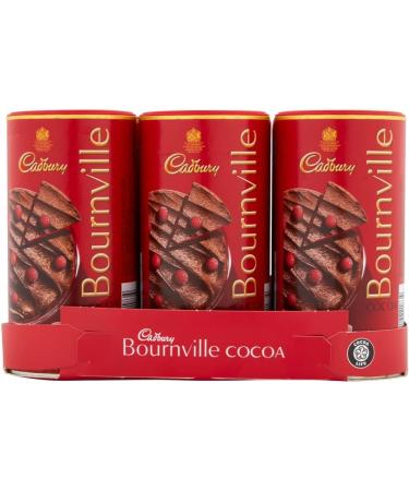 Cadbury Bournville Cocoa 250G (Box Of 12) OFFICIAL Hot Chocolate Cocoa Powder Ideal for Baking - Buy Online on SooperMarket.com