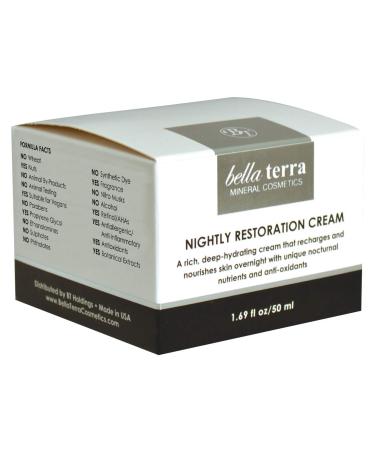 Bellaterra Cosmetics Nightly Restoration Facial Moisturizer - Buy Online on SooperMarket.com
