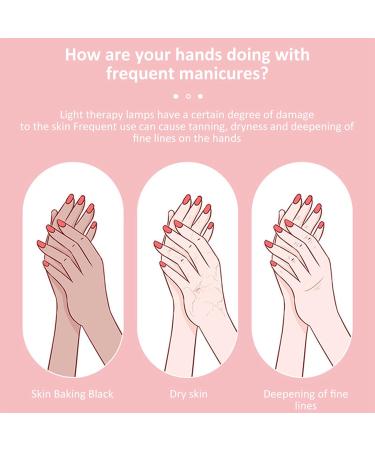 SONGQEE Anti-UV Gel Nail Lamp Gloves - Manicure Protection for Hands | Fingerless Nail Art Skin Care Gloves for Home & Outdoor Use - Black - Buy Online on SooperMarket.com