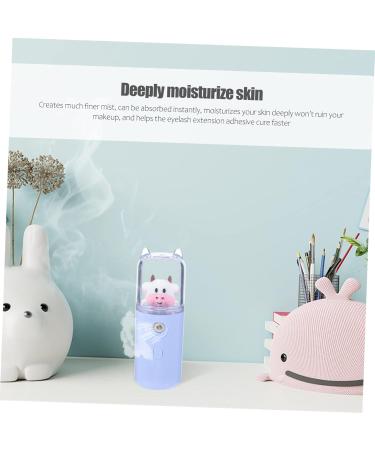 Baluue Moisturizer Travel Humidifiers Facial Sprayer Small Mister Humidifier Blue Plastic Material 10.80X3.80X3.80CM - Buy Online on SooperMarket.com