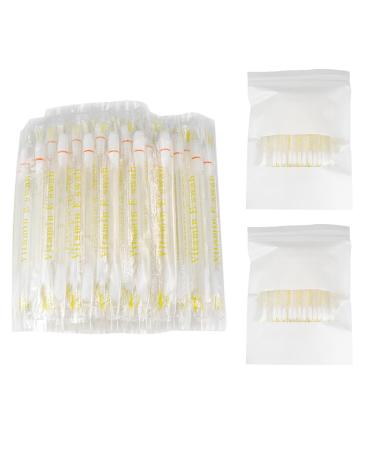 100Pcs Vitamin E Cotton Swabs Disposable Lip moisturize Applicators VE Lip Oil Cotton Swabs Dental Care Lip Gum and Teeth Cleaner