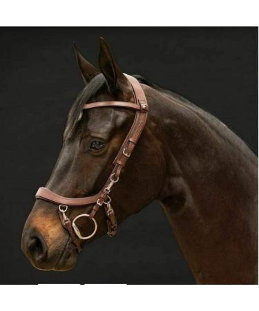 PresTeq FaySport Snaffle Bridle brown Pony