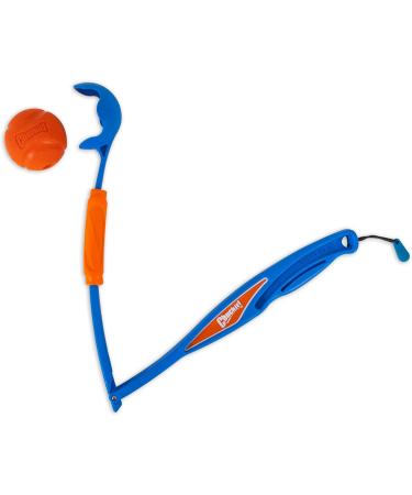 Chuckit! Fetch & Fold Dog Ball Launcher Set - Hands Free Rubber Fetch Toy for Dogs - Buy Online on SooperMarket.com