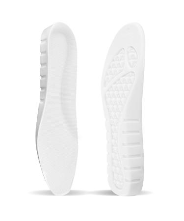 WLLHYF Ultra-Soft Sports Insoles Memory Foam Shoe Insoles Breathable Deodorant Increased Height Insoles Shock Absorbing Cushion High Elastic Shoe Inserts for Women Men 25.5cm