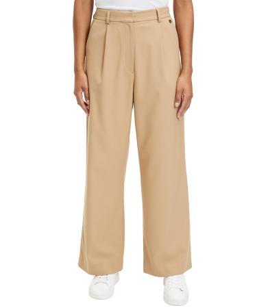 Tamaris Women's Balboa Loose Wide Leg Pant 40 Iced Coffee