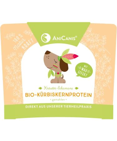 Organic Pumpkin Seed Protein for Dogs & Cats | Anicanis Bladder & Urinary Tract Supplement 150g - Buy Online on SooperMarket.com