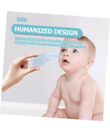 Kisangel Nose Sucker for Toddlers - Infant Nasal Aspirator for Kids and Newborns - Manual Nose Aspirator for Ear Wax and Nasal Mucus Removal - Buy Online on SooperMarket.com