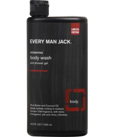EVERY MAN JACK Crimson Oak Body Wash 16.9 FZ