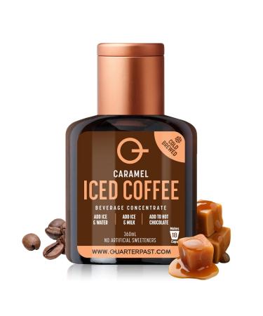 QUARTERPAST Iced Coffee Concentrate - Caramel - 4 Pack (72 Servings) Caramel 4 Pack 1 count (Pack of 1)