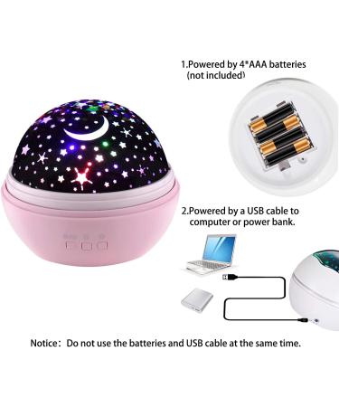 Night Light Kids Star Night Light Projector 2 in 1 Unicorn Toys for Girls 3-8 Year Old Boys Glow in the Dark Stars Unicorn Lamp&Lights Kids Girls Room Decor Christmas Birthday Gifts for 2-9 Year Old Pink - Buy Online on SooperMarket.com