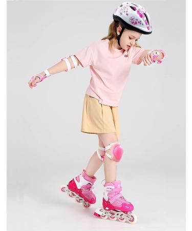 Girl's Pink Bike Helmet | Ages 3-10 | Adjustable & Multi-Sport | CPSC Certified - Buy Online on SooperMarket.com