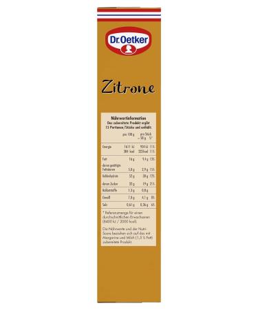 Dr. Oetker Lemon Cake 4-Pack (4 x 525g) - Easy Baking Mix for Delicious Vegetarian Lemon Cakes with Sugar Glaze - Buy Online on SooperMarket.com