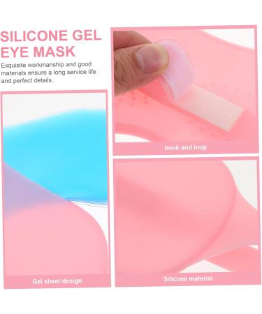minkissy 1 Set Gel Eye Mask Pink Eyes Facial Mask Travel Gel Sheet 65X2CM Pink - Buy Online on SooperMarket.com