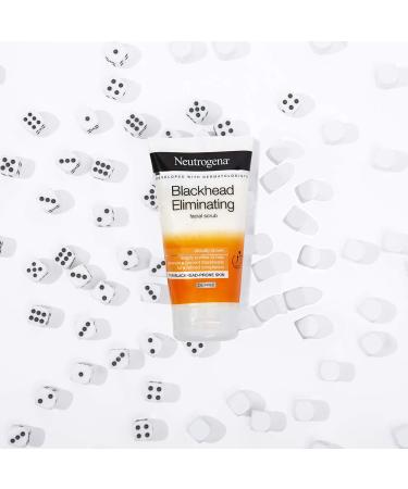 Neutrogena Blackhead Eliminating Facial Scrub 150ml - Deep Cleansing Formula - Buy Online on SooperMarket.com