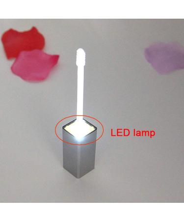 Harilla 7ml Lipstick Lip Balm Tube with LED Light - Travel-Friendly Matte Silver Container - Buy Online on SooperMarket.com