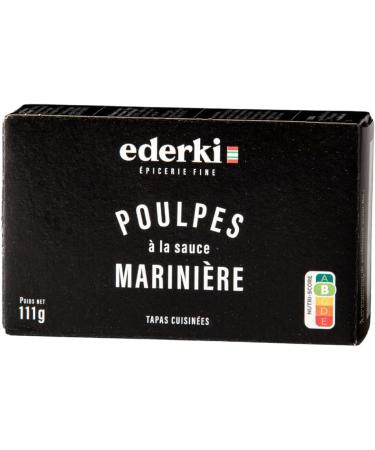 Ederki French Seafood Tapas Selection: Octopus Mussels and Squid - Buy Online on SooperMarket.com
