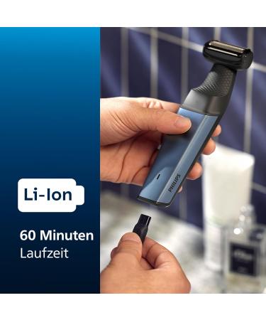 Philips Bodygroom Series 3000 BG3027/03 - Waterproof Trimmer for Intimate & Body Care 60 Min Duration Smooth Shave New Version - Buy Online on SooperMarket.com