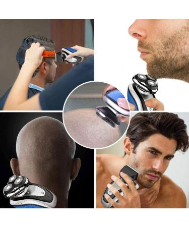 GeRRiT Electric Shaver for Men - 2 in 1 Waterproof Rotary Razor | USB Rechargeable Wet & Dry Travel Shaving for Dad & Husband - Buy Online on SooperMarket.com