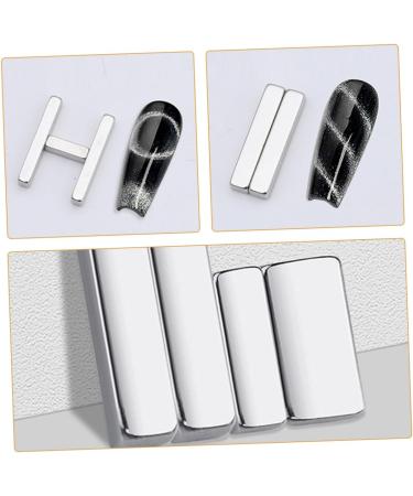 Healeved 4 Sets Nail Magnet Nail Art Tools Nail Polish Magnets Nail Tools Magnet for Nails Polish Cat Eye Nail Tool Magnet for Nails Art 4 Piece Set Magnetic - Buy Online on SooperMarket.com