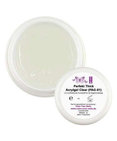 Perfect Thick Acrylic Gel Clear (PAG-01) extra thick (30ml jar)