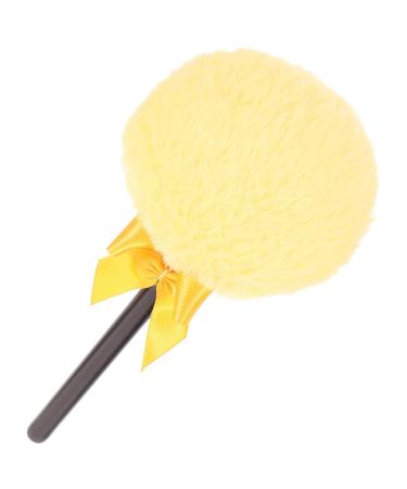 PLAFOPE Powder Puff Beauty Puff Powders Puff Makeup Triangle Puff Fragrance Dusting Comfortable Bow-knot Puff Lovely Bow-knot Puff Sponge Super Soft Long Hair Child Big Puff