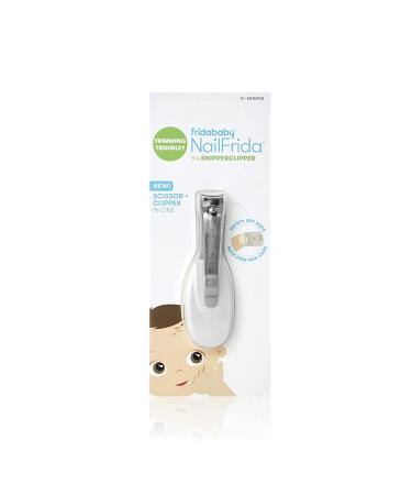 NailFrida SnipperClipper by Fridababy - Baby Nail Clipper with Safety Spyhole for Newborns & Up - Buy Online on SooperMarket.com