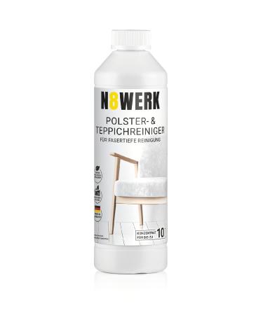 N8werk upholstery and carpet cleaner |For fiber depth cleaning |0.5l concentrate for up to 10 l cleaning agents |For carpets design goods floor mats