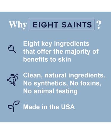 Eight Saints Pure Hyaluronic Acid Serum for Face | Natural & Organic with Vitamin C & E | Anti-Aging, Plumping, & Hydrating | 1 Oz - Buy Online on SooperMarket.com
