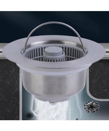 Versatile Kitchen Sink Plug Anti Clogging Sink Filter Sink Drain Stopper Bathroom Accessories Simple Installs Kitchen Sink Drain Cover - Buy Online on SooperMarket.com