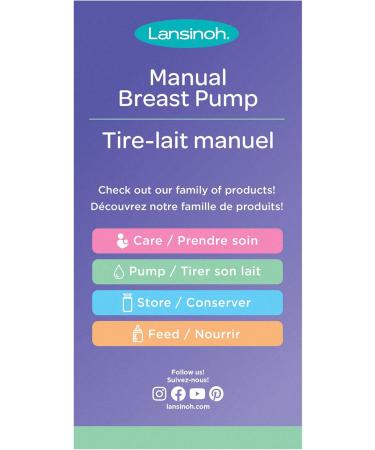 Lansinoh Manual Breast Pump Hand Pump for Breastfeeding - Buy Online on SooperMarket.com