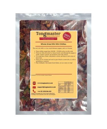 Whole Dried Wiri Wiri Chillies - 500g