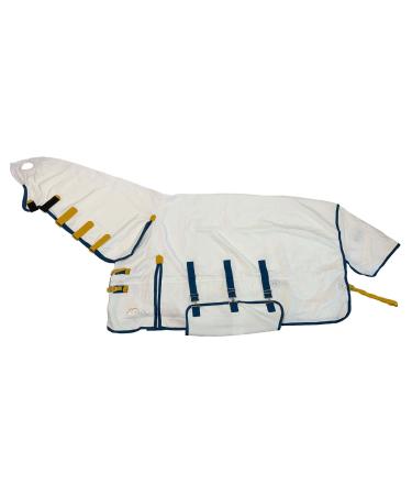 Shires Highlander Plus Sweetitch Horse Combo Rug - White White 6ft 3in